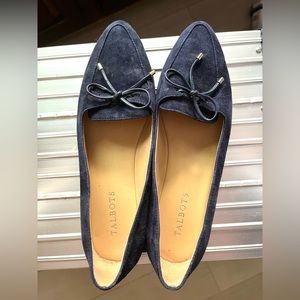 Talbots Blue Suede Loafers